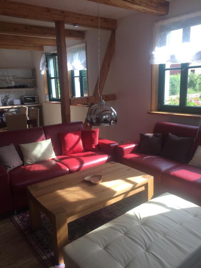 Schoene Gemuetliche Ferienwohnung Mit Kamin I Im Harz Darlingerode Exterior foto